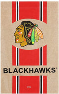 Chicago Blackhawks Premium Double Sided Banner House Flag, Burlap Design, 28x44 Inch