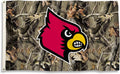 University of Louisville Cardinals Premium 3x5 Feet Flag Banner, Camo Design, Metal Grommets, Outdoor Use, Single Sided