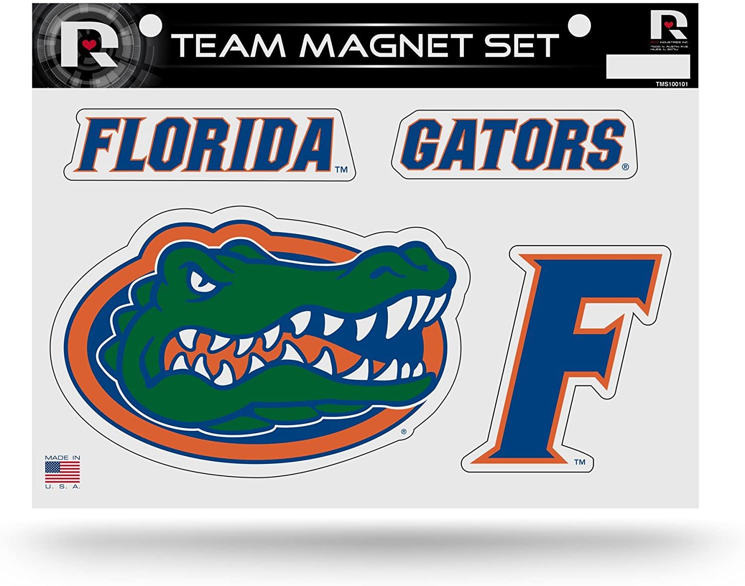 Florida Gators University of Multi Magnet Sheet Shape Cut 8x11 Inch