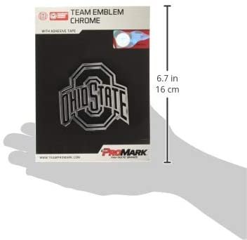 Ohio State Buckeyes Chrome Automobile Emblem University of