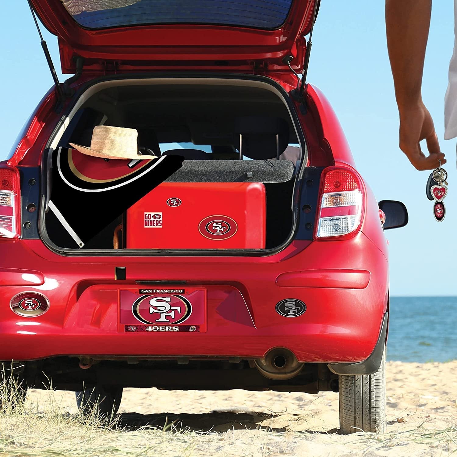 Montreal Canadiens Metal License Plate Frame Chrome Tag Cover Carbon Fiber Design 6x12 Inch